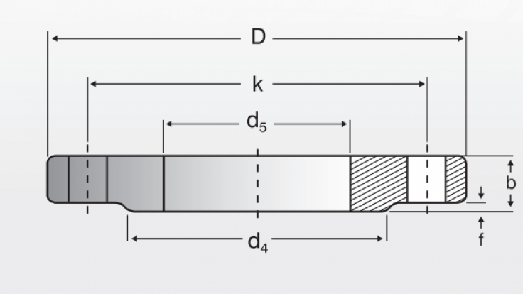 Straight Flanges (PN6)