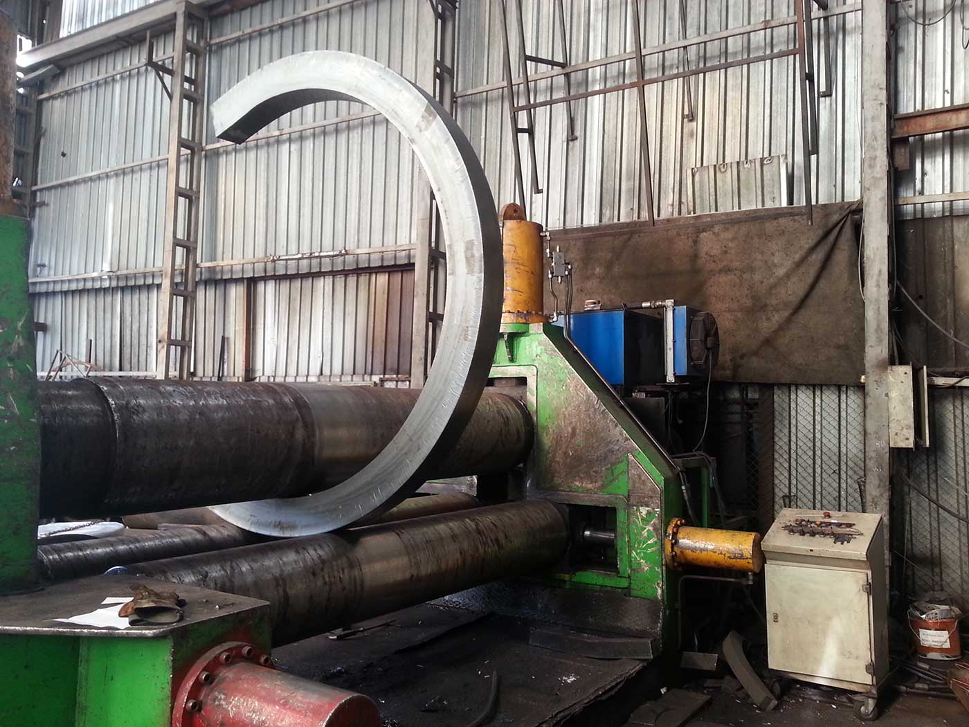 Silindir Bukme Makinesi